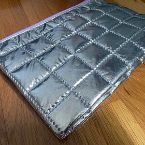 Clinique Metallic Puffer Make-Up Bag